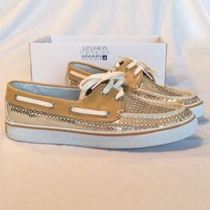 Sperry Top-sider bahama sequined boat shoes