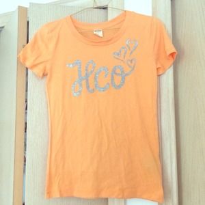 Hollister orange tee