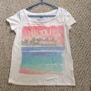 American Eagle boxy tee