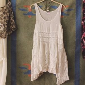 NWOT FP Voile and Lace Trapeze Slip