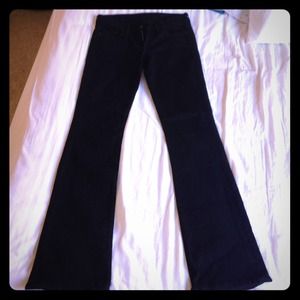 Size 27 7 For All Mankind black jeans.