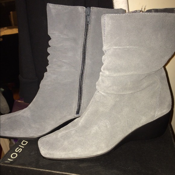 NO TRADES !! Madison Wedge Ankle Boots