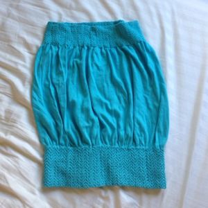 Turquoise Tube top