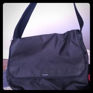 Kate spade black messenger bag
