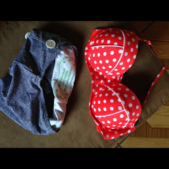 SOLD High waisted swimsuit - Picture 2 of 2