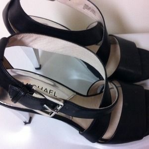 Michael Kors high heel sandal black