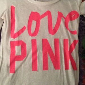 VS Pink Long Sleeve Tee