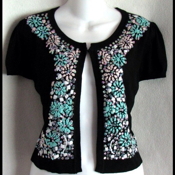 SOLD - Stunning Embroidered Cardigan