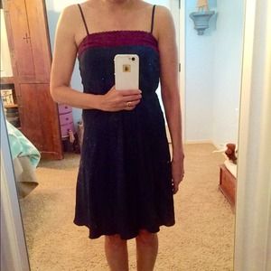Free People Silk Slip Dress