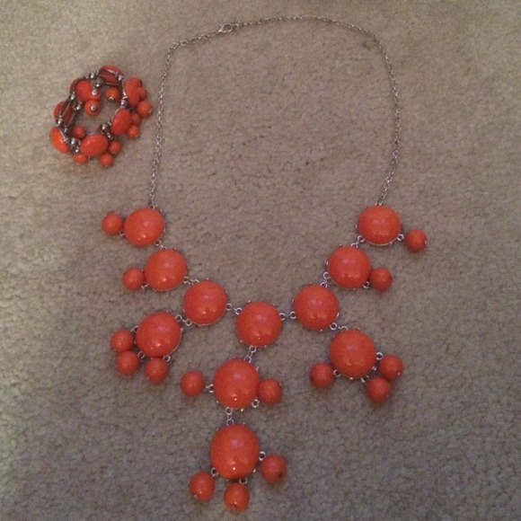 Bauble Necklace and Bracelet