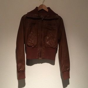 Brown Leather Jacket