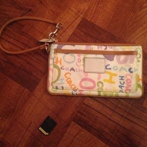 Coach wristlet