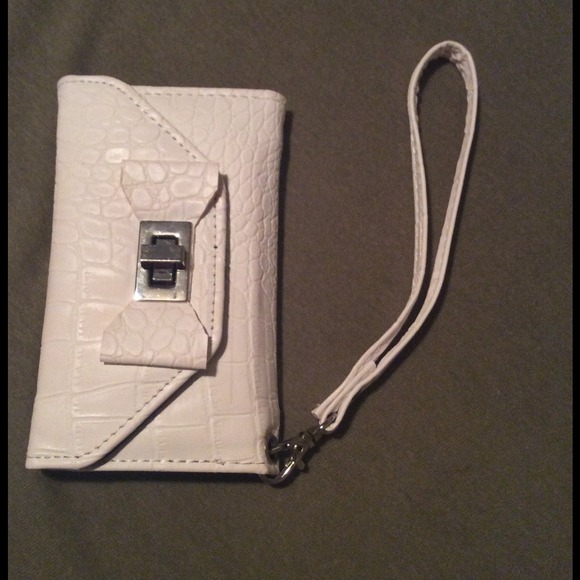 IPhone 5S White Reptile Pattern Phone Case