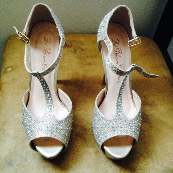 Sparkly heels