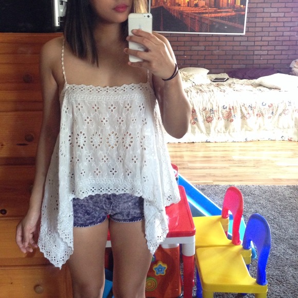 Free people crochet tank - Picture 3 of 3