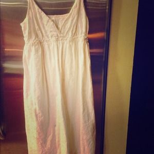 White sun dress