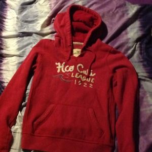Pink Hollister pullover