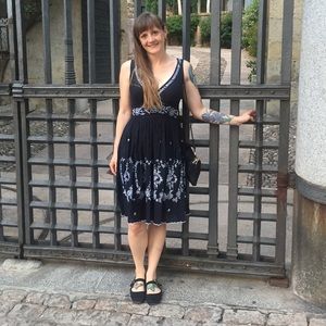 Black & white sundress