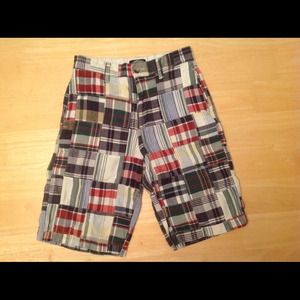 Boys Plaid Shorts