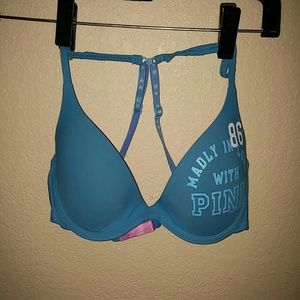 PINK razor back bra!