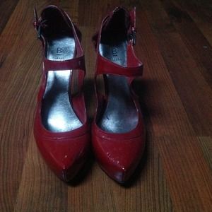 Bakers Red Pumps