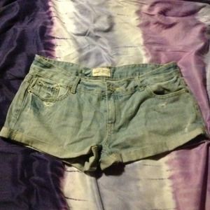 Jean shorts