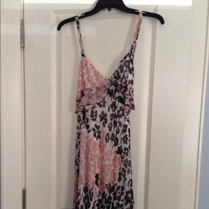 Diane Von Furstenberg flower print dress, sz 2