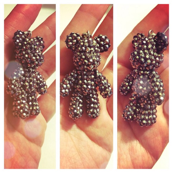 Pendant with rhinestones
