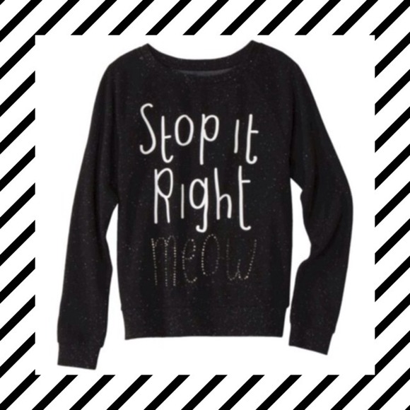 Stop It Right Meow Sweater