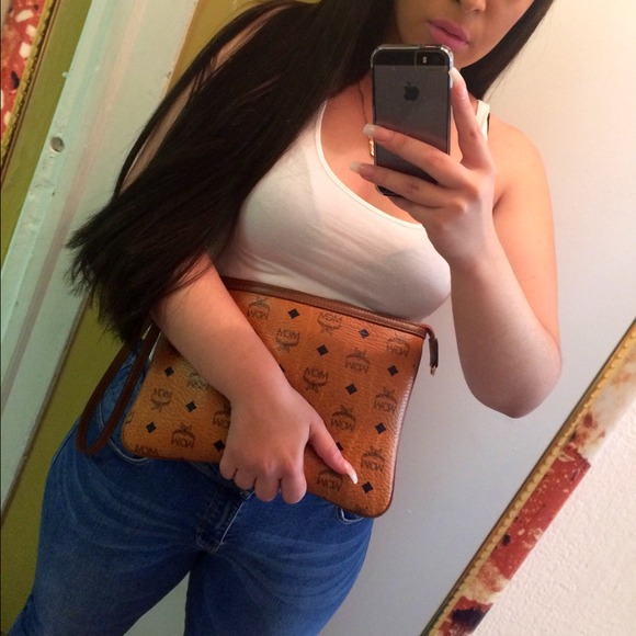 Authentic MCM Clutch