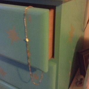 Nikken magnetic gold colored necklace