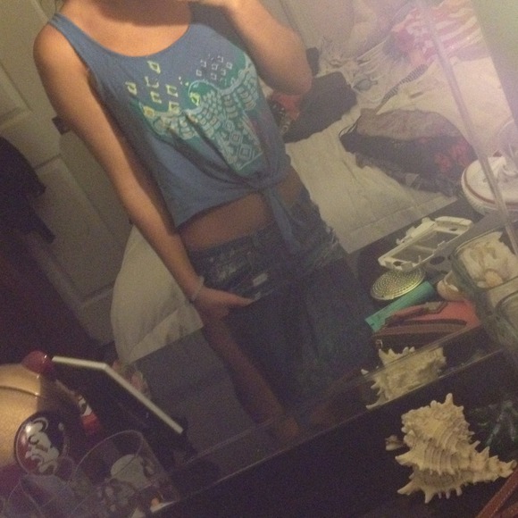 Blue tanktop