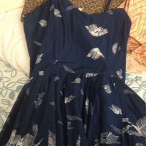 Fun flowy lavand dress