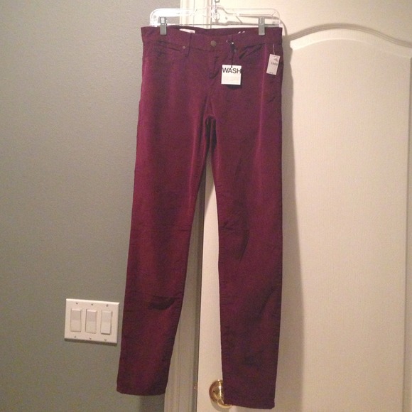 Gap legging jean in deep purple