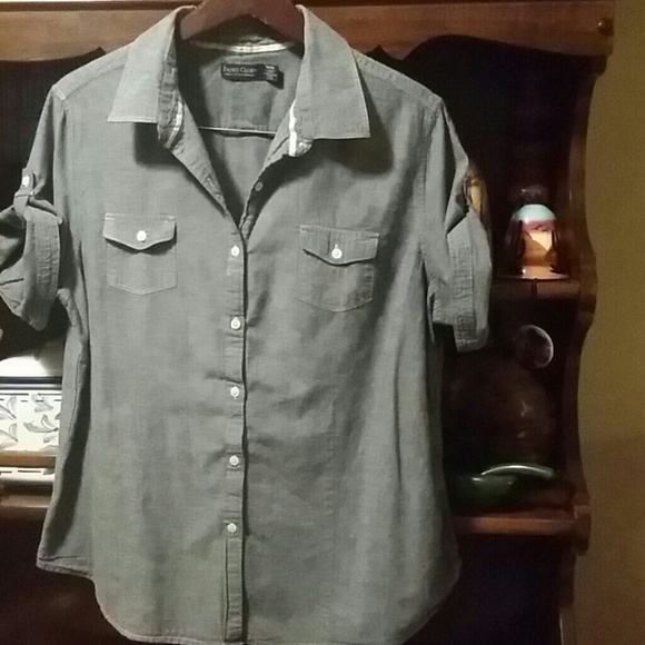 Chambray top
