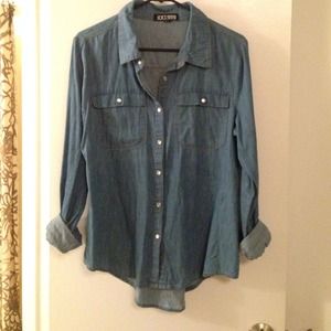 Chambray Top