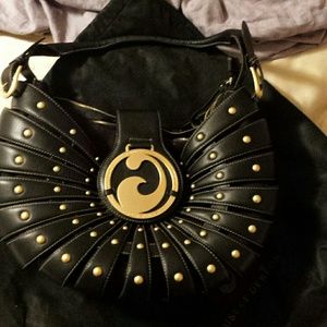 House of dereon black purse oversized