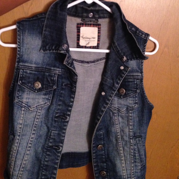 Denim vest