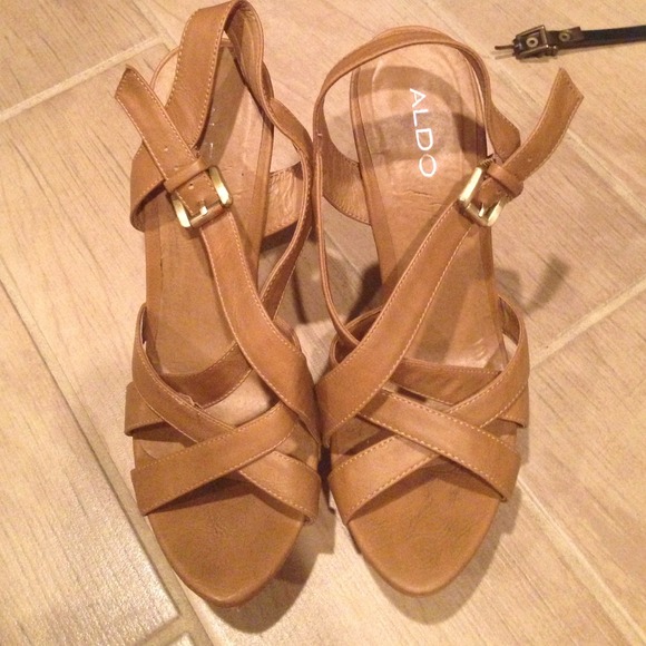 Aldo strappy heels