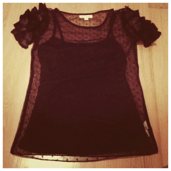 ❌Bundled❌Steve Lace-like Top w/Ruffled Sleeves - Picture 4 of 4