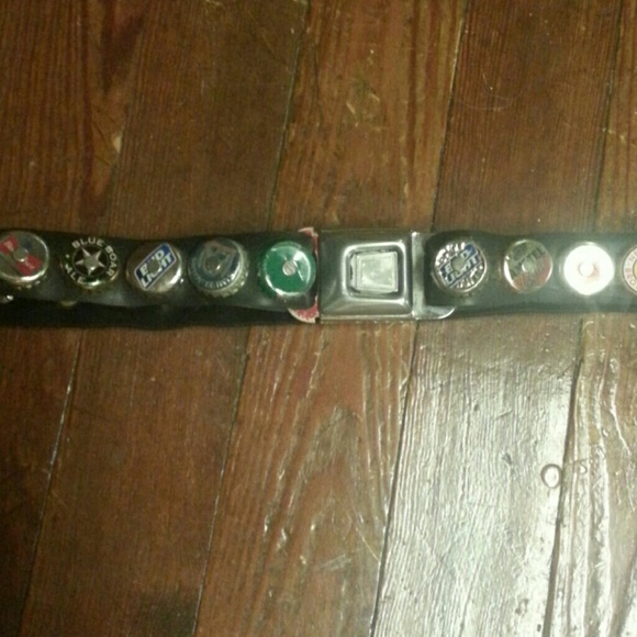 Vintage Bottlecap belt - Picture 1 of 3