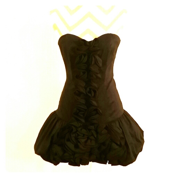 **NWT**Cache Formal Rosette Bubble Dress