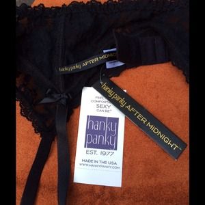 Hanky Panky “After Midnight" Garter Belt