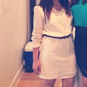 White Lacey dress