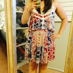 Summer fun print dress