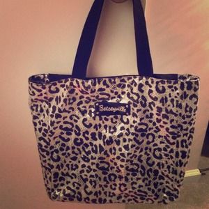 Betsey Johnson Betseyville Leopard Print Tote