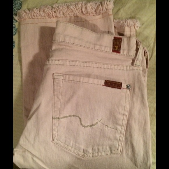 7 for all mankind capris