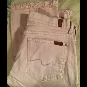 7 for all mankind capris