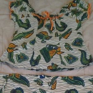 African Outfit Sz XL Ankara