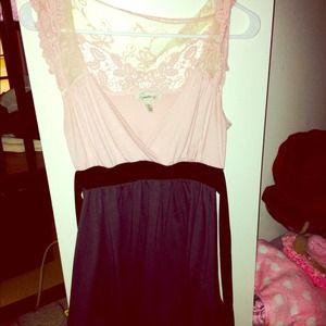 Pink and grey short dress!!!